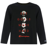 Work Hard Long Sleeve Tee - Denny's