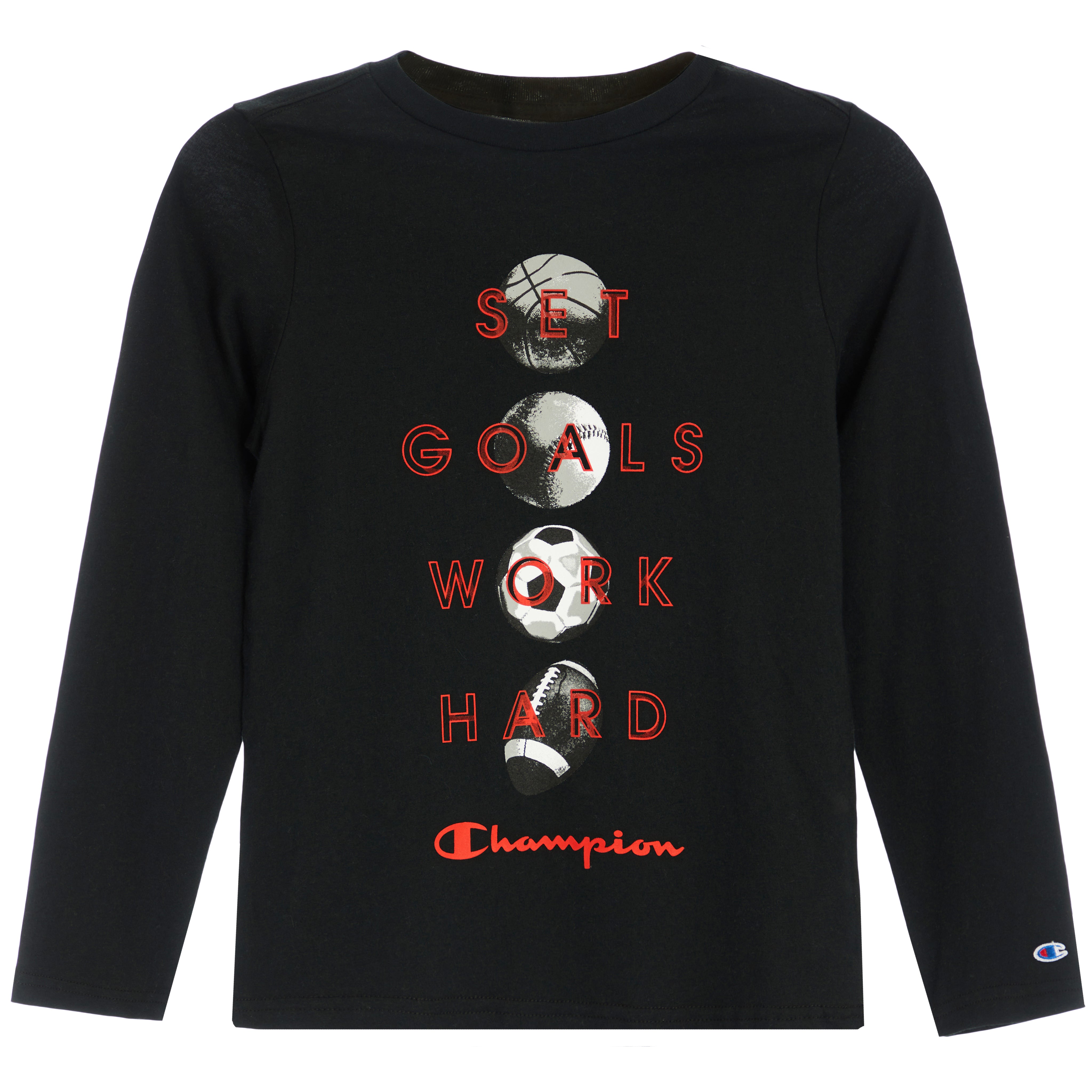 Work Hard Long Sleeve Tee - Denny's