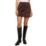 Perri Suede Mini Skirt