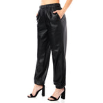 Lenora Faux Leather Jogger - Denny's