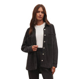 All Day Knit Denim Shirt - Denny's