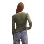 Sirena Rib Long Sleeve Tee - Denny's