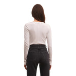Sirena Rib Long Sleeve Tee - Denny's