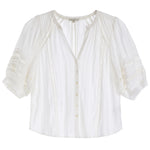 Elliot Lace Inset Top - Denny's