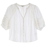 Elliot Lace Inset Top - Denny's