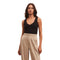 Avala V-neck Rib Tank Top - Denny's