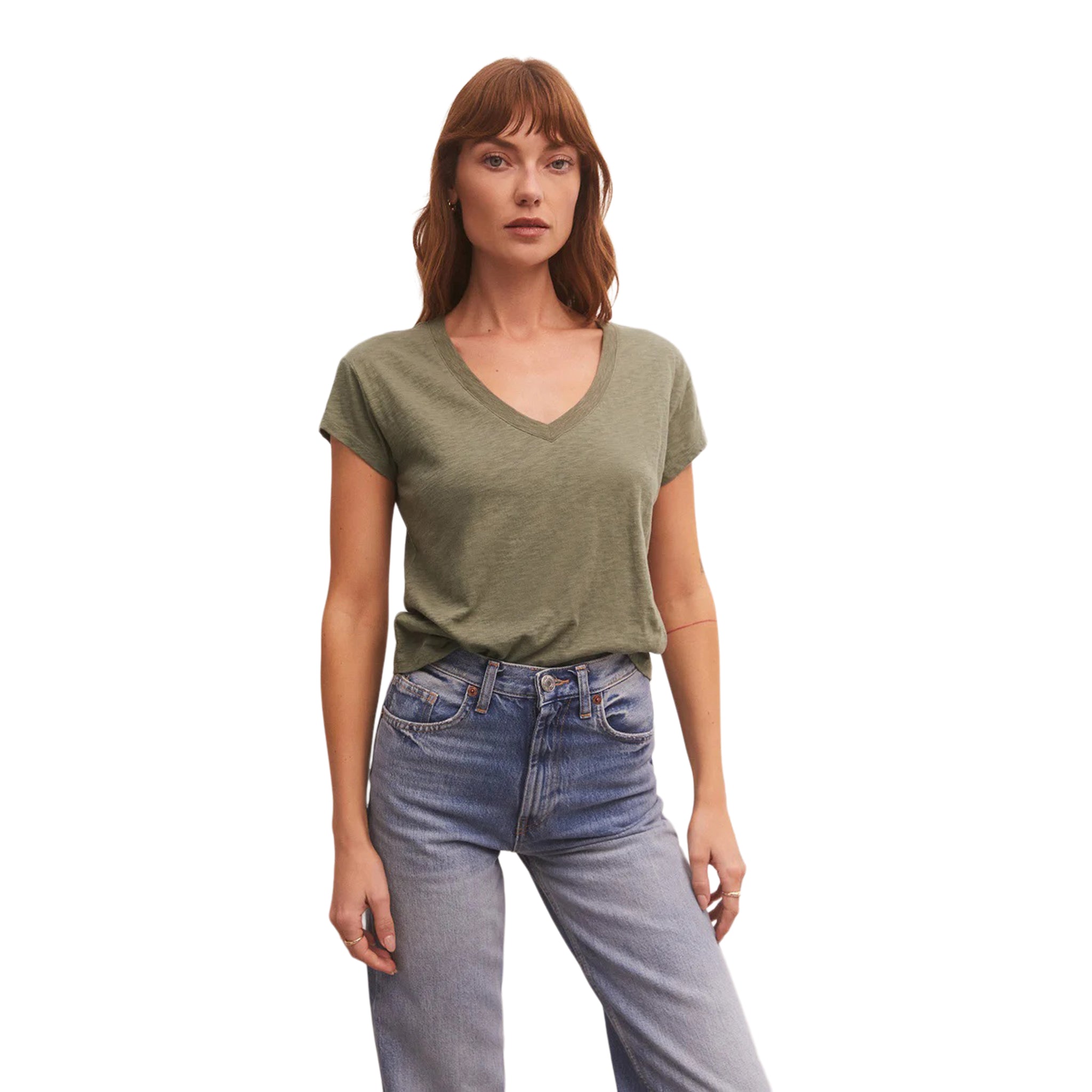Modern V-Neck Tee - Denny's