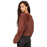 Winterglow Fluffy Cardigan Sweater