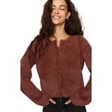 Winterglow Fluffy Cardigan Sweater