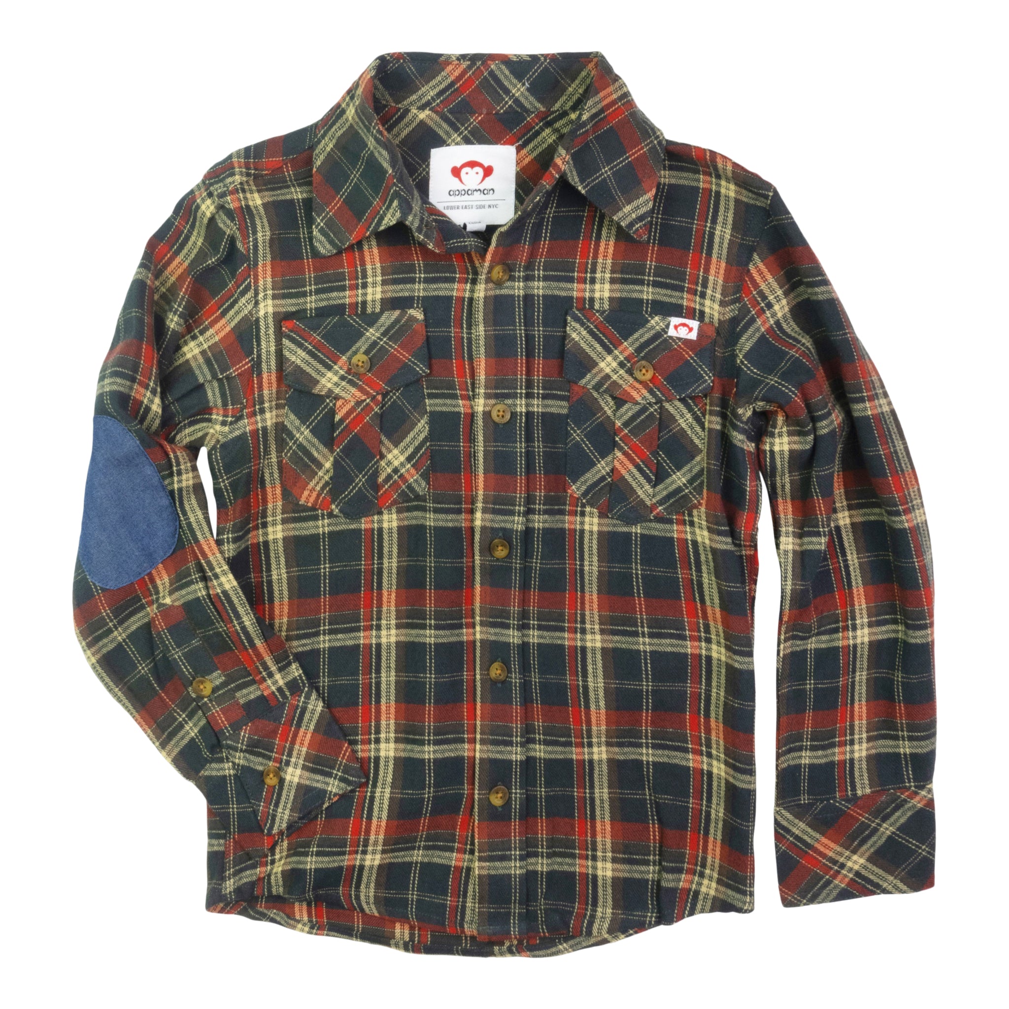 Flannel Plaid Shirt - Denny's