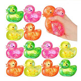 Sqweezy Glitter Ducky Squishy