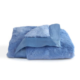 Cornflower Blue Chenille Blanket