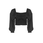 Chloe Long Sleeve Smock Top - Denny's