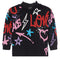 Scribble Jam Cozy Knit Hoody - Denny's