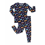2pc Long Sleeve Face Cars Lounge Set - Denny's