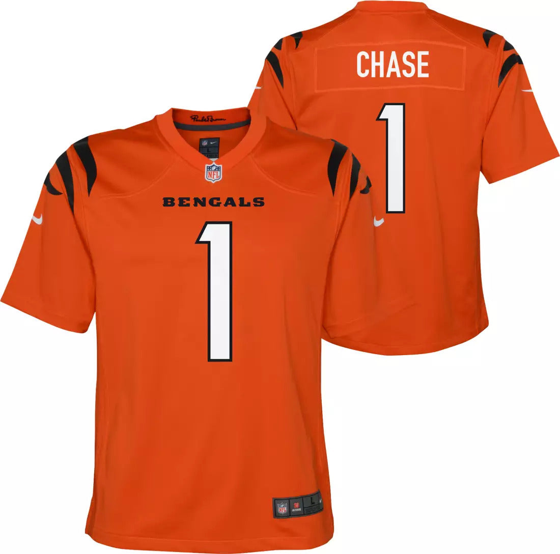 Chase/Bangals NFL Gameday Alt Jersey - Denny's