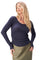 Gimme More Ruched Side Cozy Top - Denny's