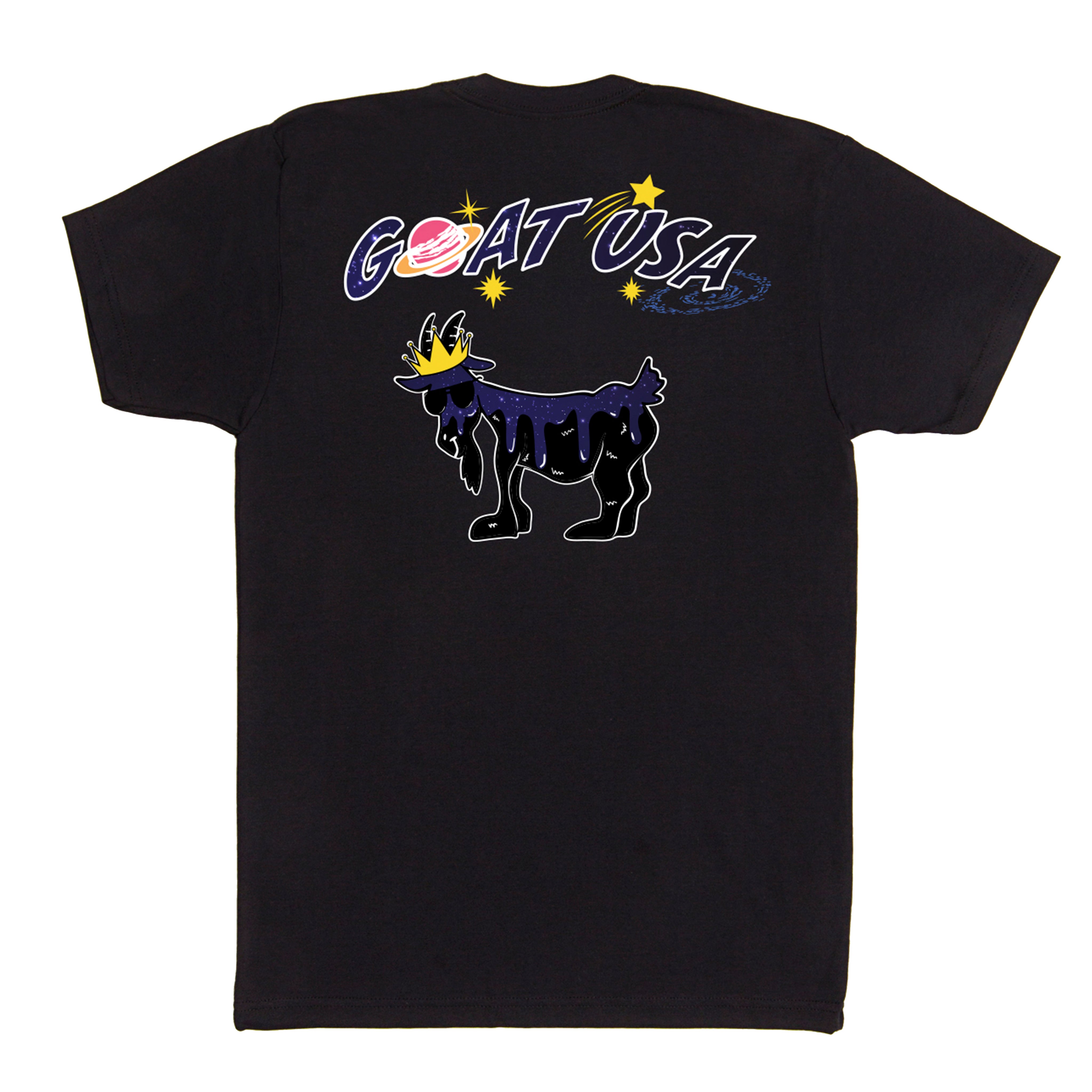 Galaxy Drip Goat Tee - Denny's