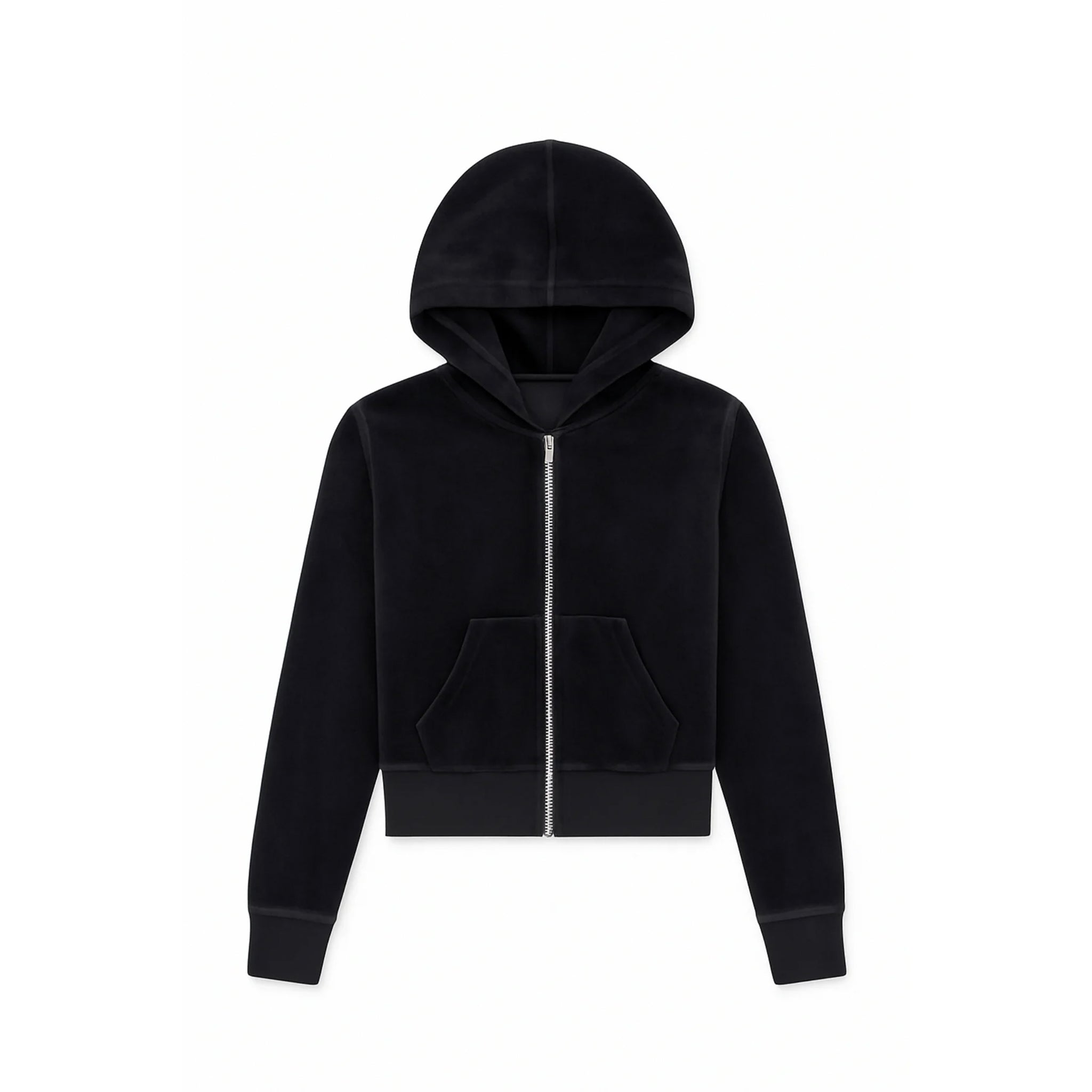 Jade Velour Zip Jacket - Denny's