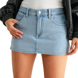 Denim Skort