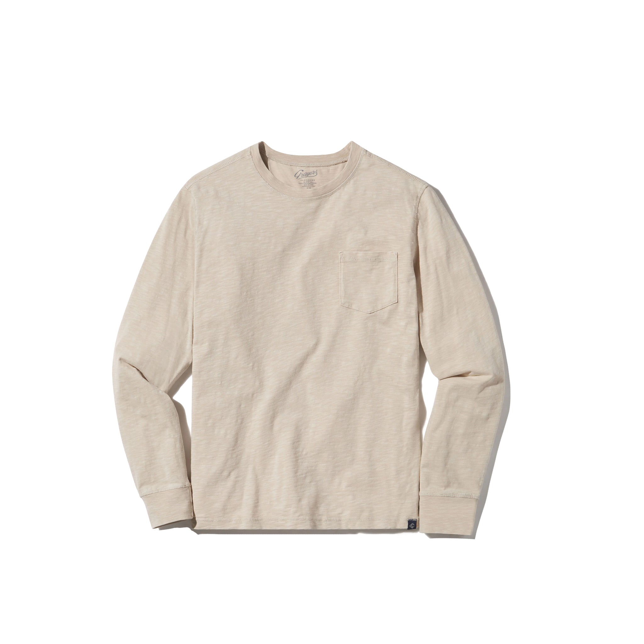 Hewitt Long Sleeve Pocket Tee - Denny's