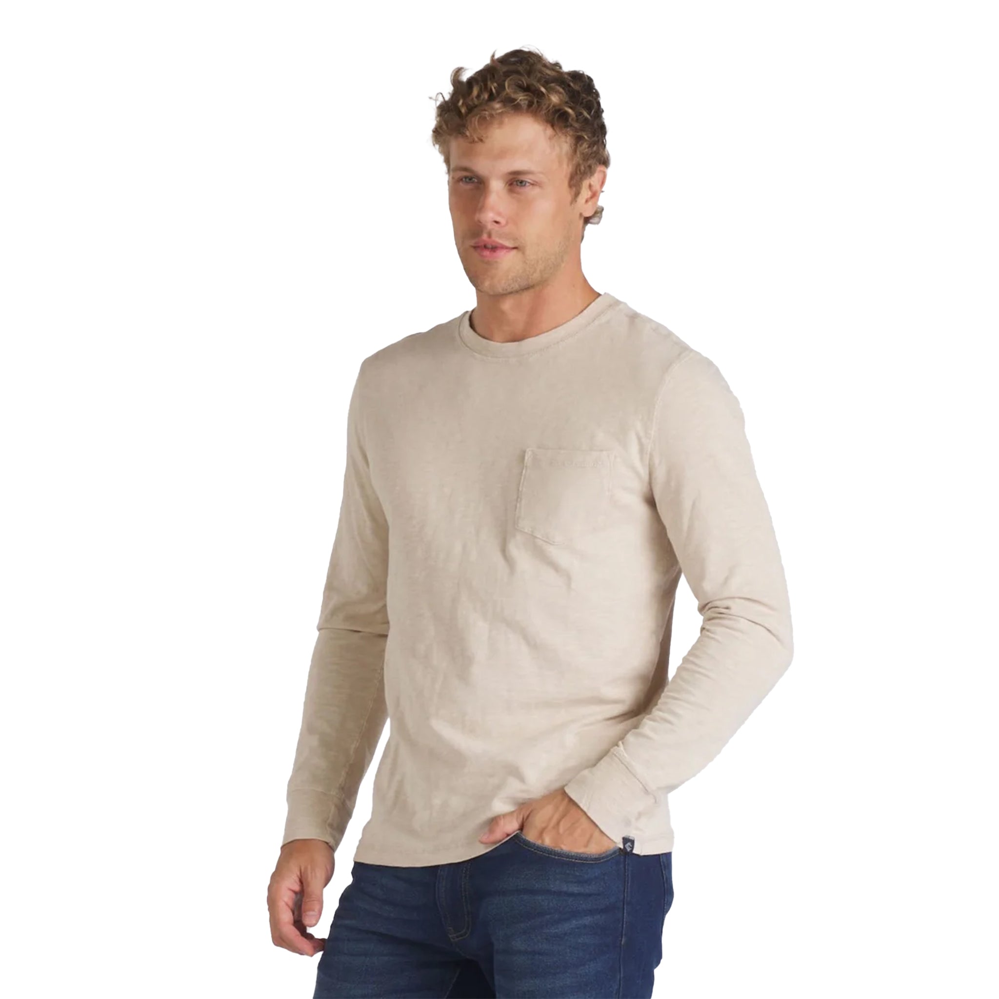 Hewitt Long Sleeve Pocket Tee - Denny's