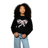Maggie Pink Bow Sweater - Denny's
