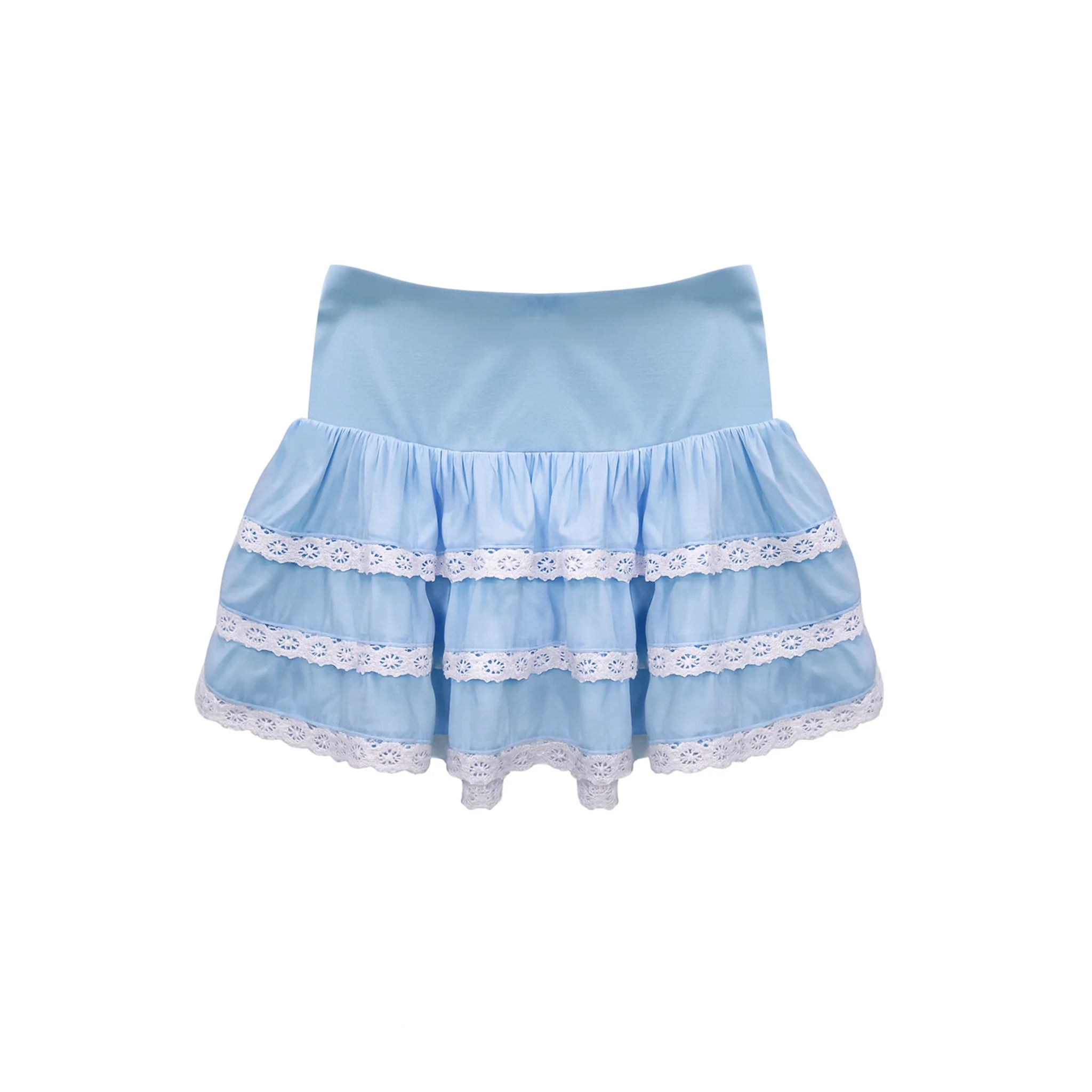 Melody Lace Trim Skirt - Denny's