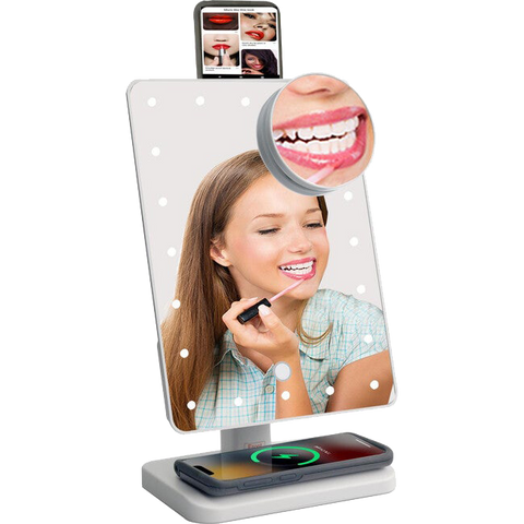 Vanity Mirror With Bluetooth Speaker - Denny's