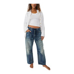 Moxie Low Slung Barrel Jean - Denny's