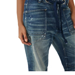 Moxie Low Slung Barrel Jean - Denny's