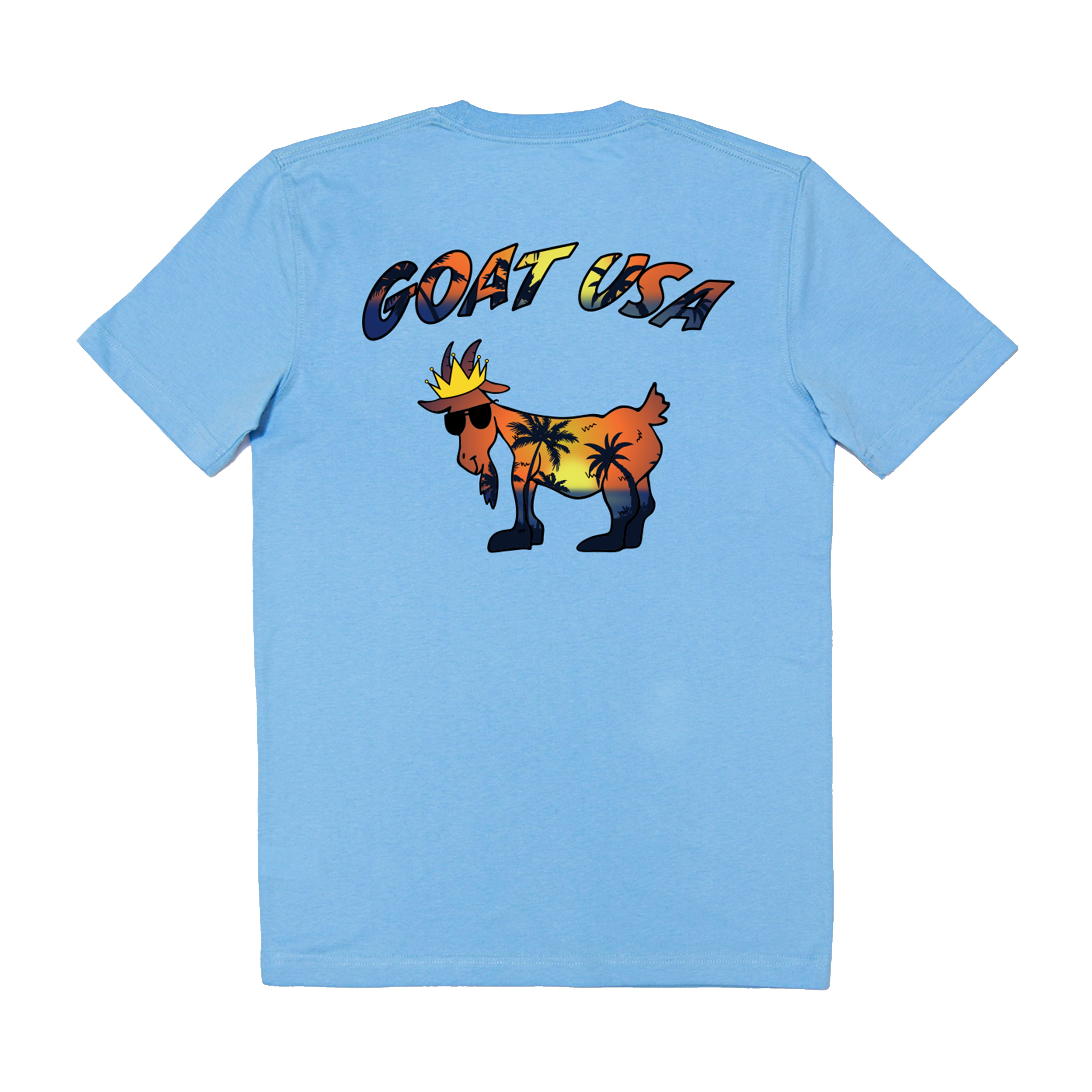 Palm Tree Goat Tee - Denny's