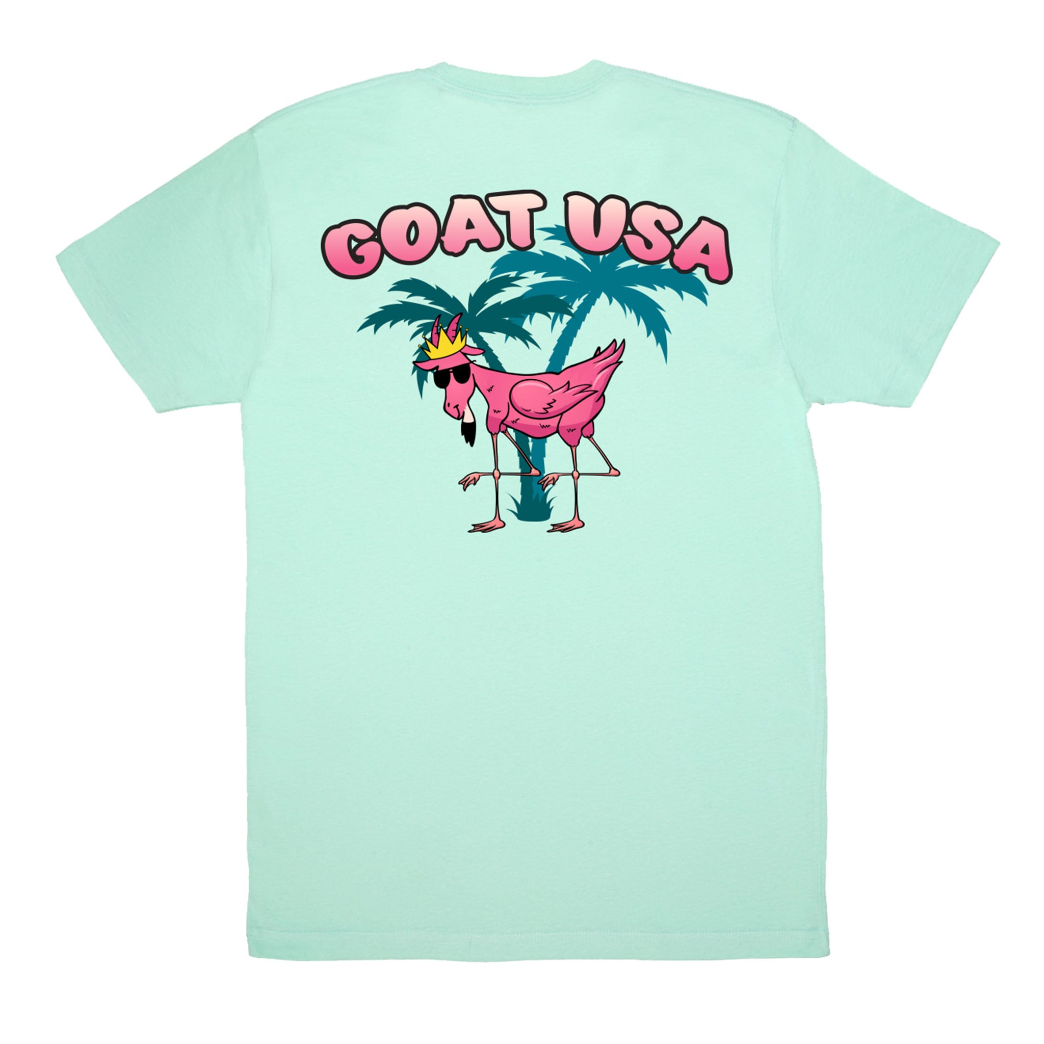 Flamingo Goat Tee - Denny's