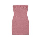 Pearl And Stud Mesh Dress