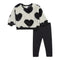 2pc Faux Fur Hearts Set - Denny's