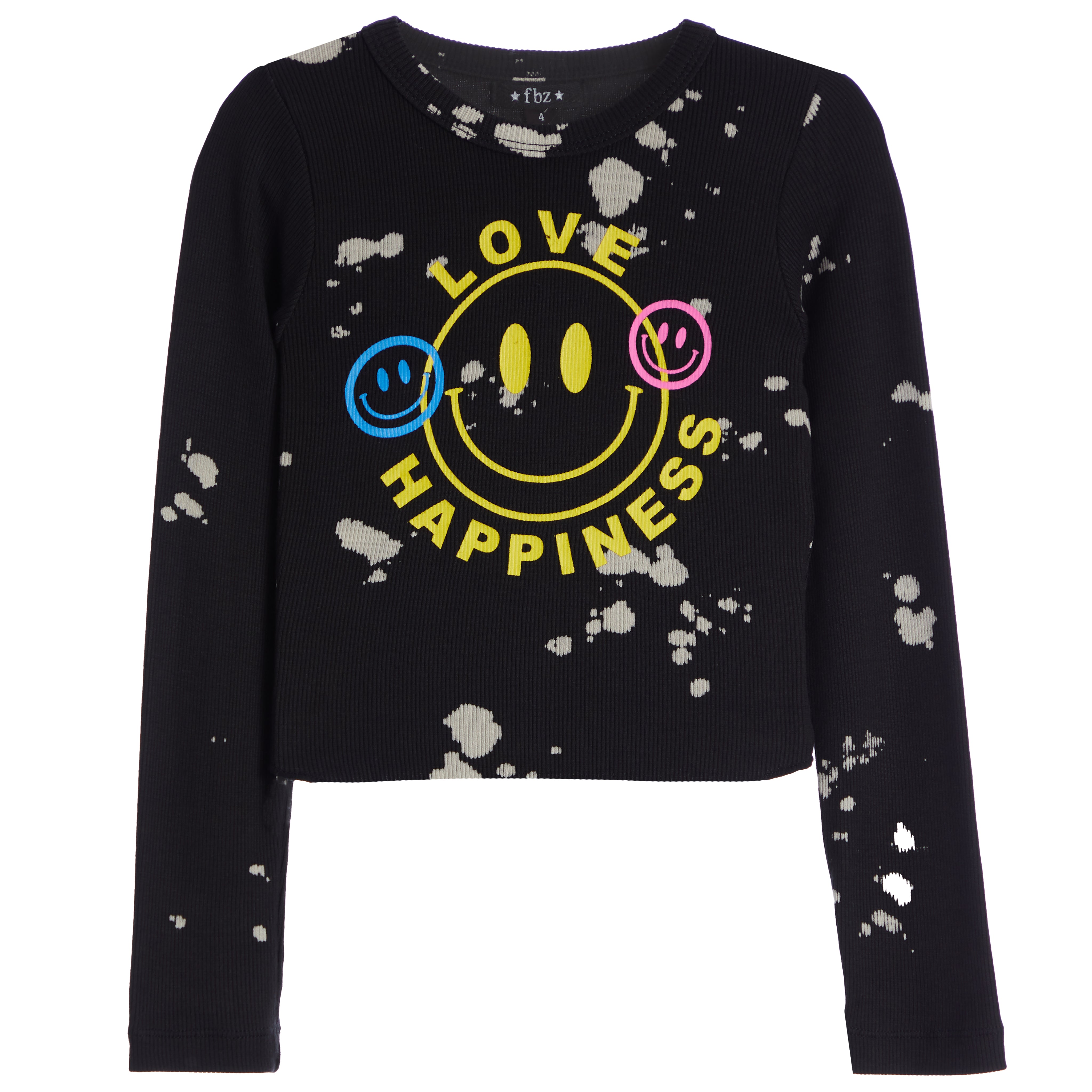 Love & Happiness Bleached Top - Denny's