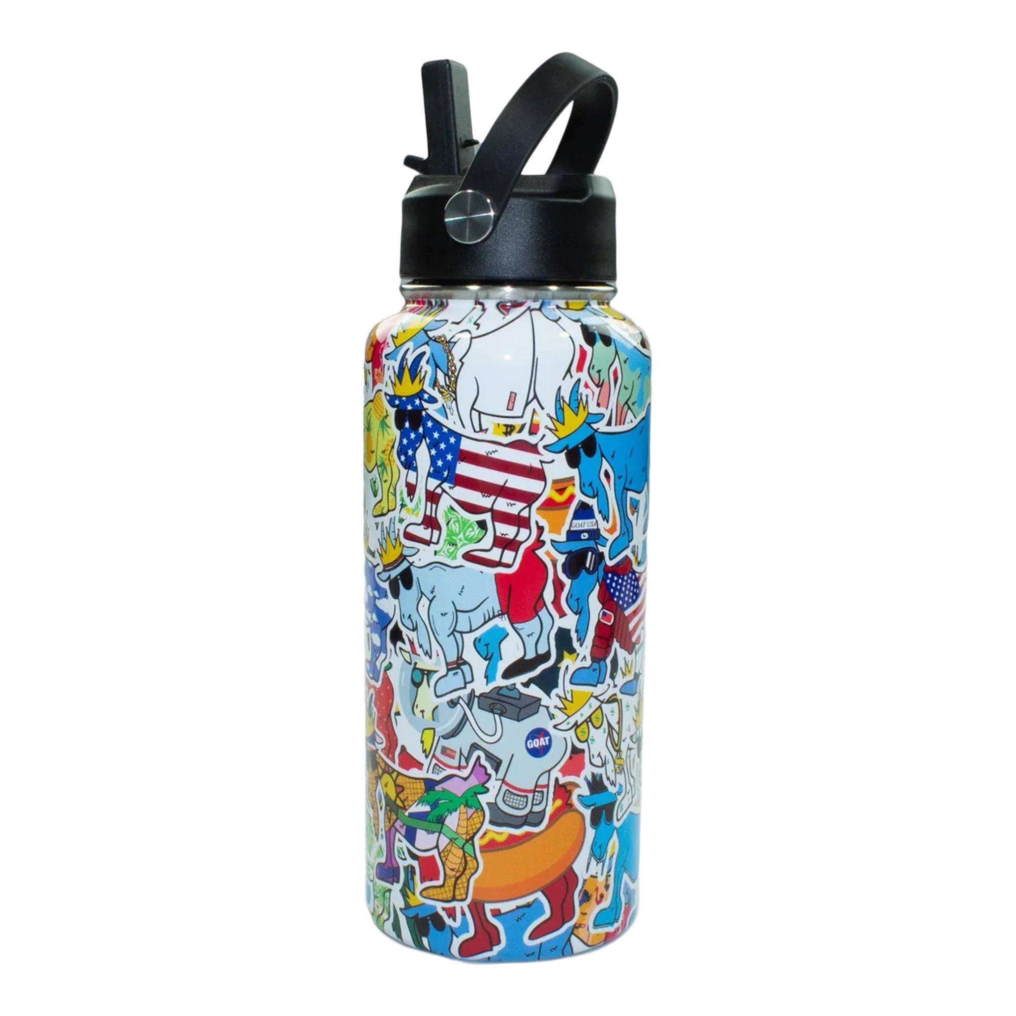 Printed 32oz Water Bottle - Denny's