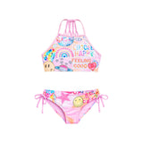 2pc Allover Print Bikini