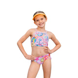 2pc Allover Print Bikini