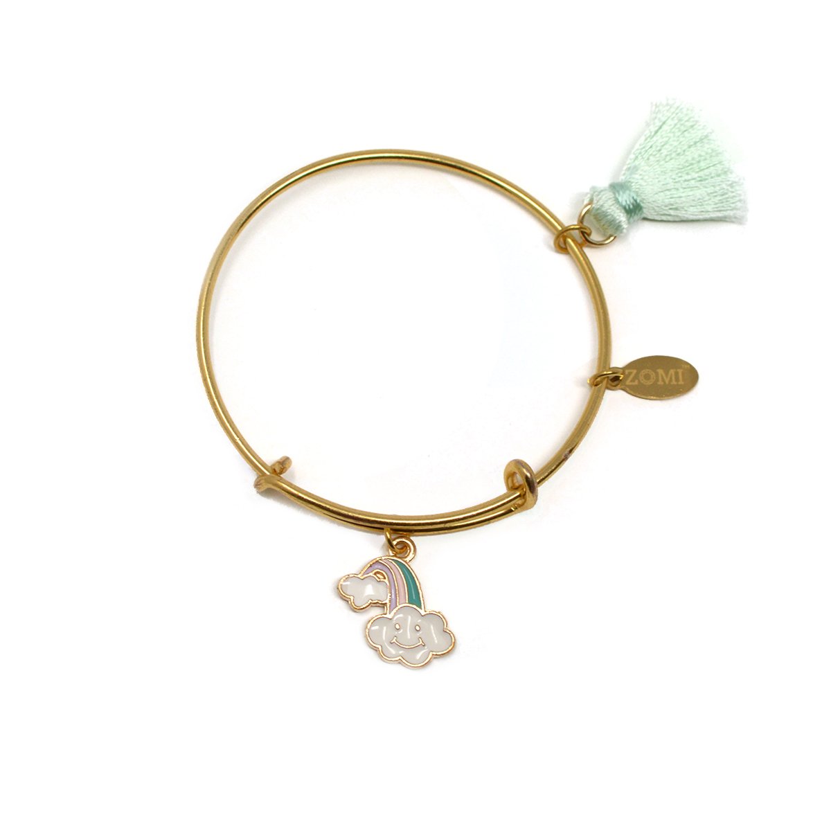 Rainbow Heart Bangle - Denny's