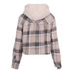 Plaid Fleece Hoodie - Denny's