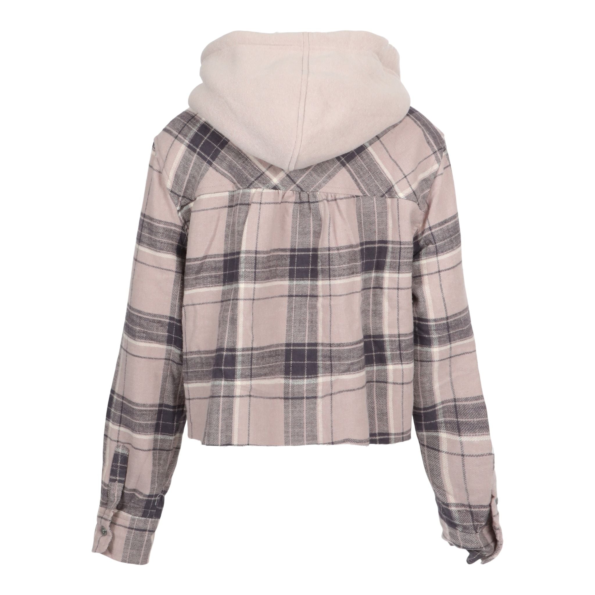 Plaid Fleece Hoodie - Denny's