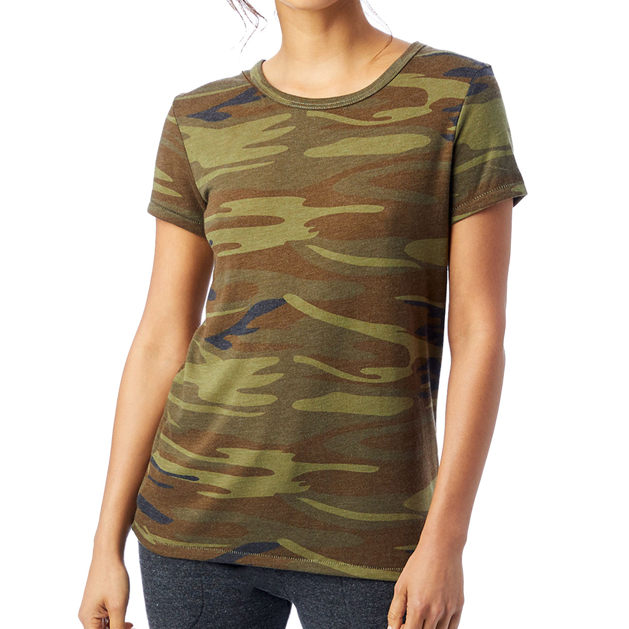 S/S Ideal Camo Crew - Denny's