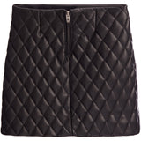 Meet Cute Vegan Leather Skirt - Denny's