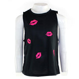 Tank With Hot Pink Lips - Denny's