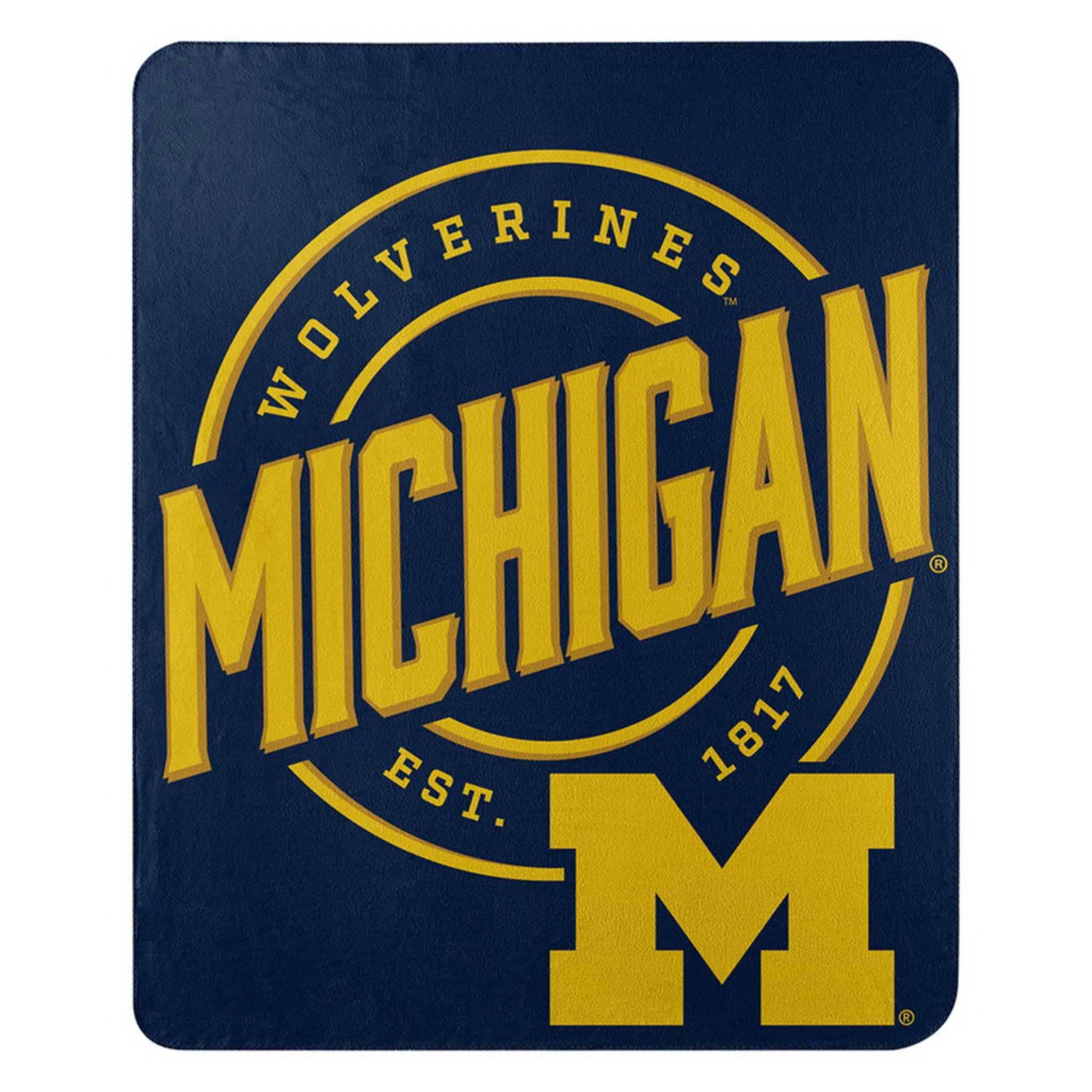Michigan Fleece Throw - Denny's