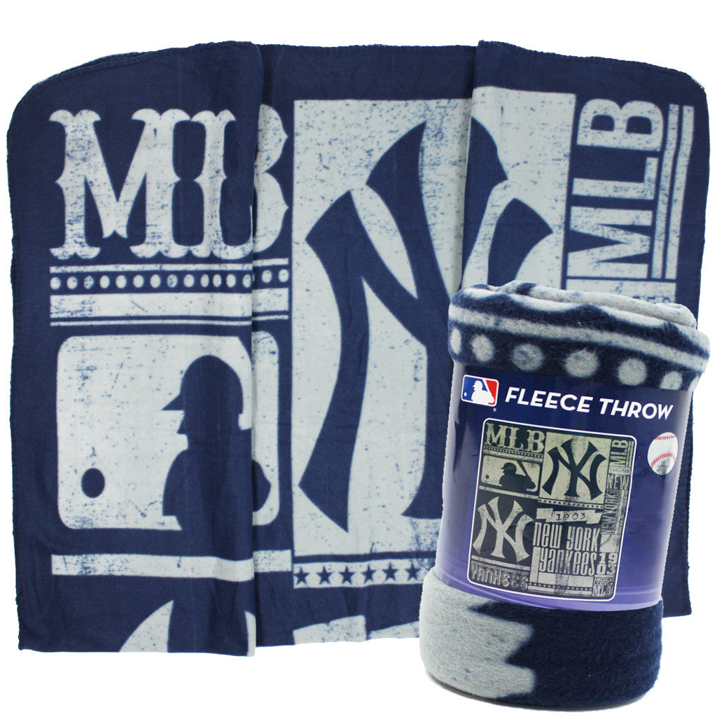 Yankees Fleece Throw - Denny's