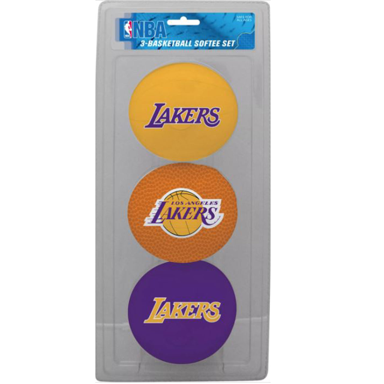 3 Ball NBA Set Lakers - Denny's