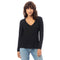 Slinky Jersey V-Neck Tee - Denny's