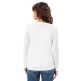 Slinky Jersey V-Neck Tee - Denny's